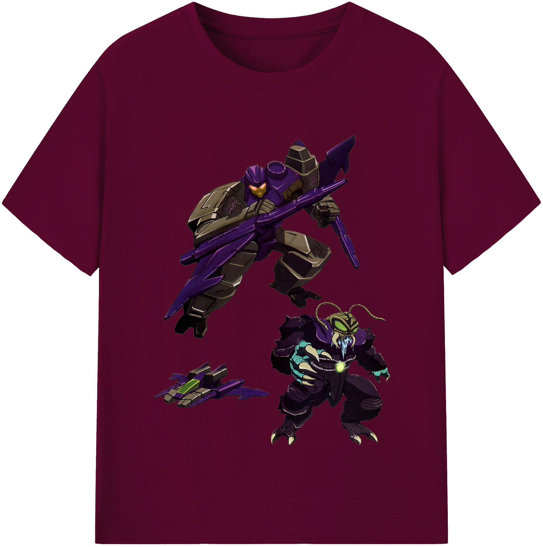（画像用）  レディースカジュアルプリントTシャツ（綿100％）
